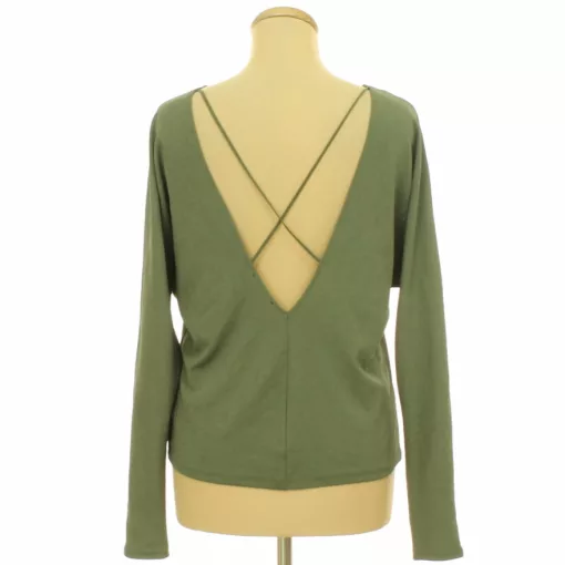 H&M khakizöld felső