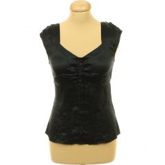 Monsoon fekete selyem blúz