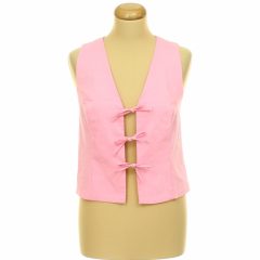 Fishbone rózsaszín mellény