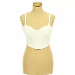 Zara farmer corset top