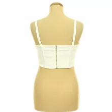 Zara farmer corset top
