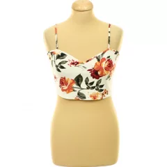 Shein virágmintás top
