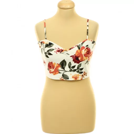 Shein virágmintás top