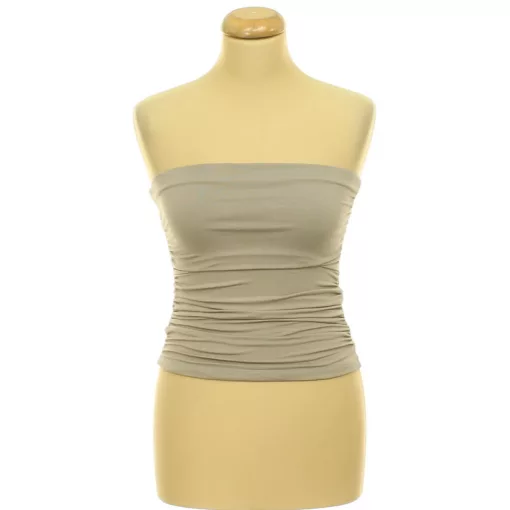 Stradivarius ráncolt sztreccs top