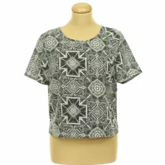 F&F mintás blúz