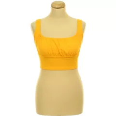 Bershka sárga top