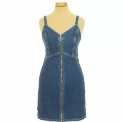 Topshop kék farmer ruha