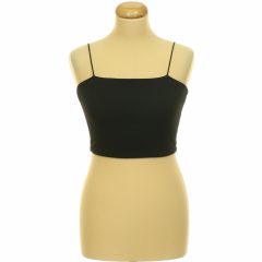 Shein bordázott fekete top