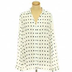 Jette mintás fehér ing