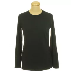 UP2 Fashion fekete pamut felső