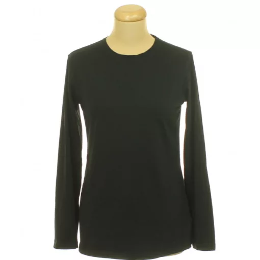 UP2 Fashion fekete pamut felső