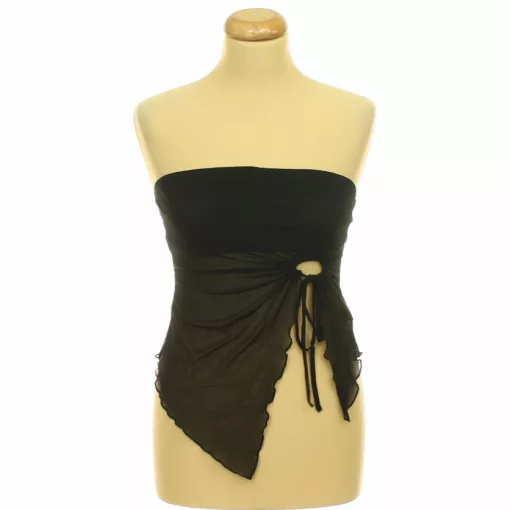 Shein fekete necc top
