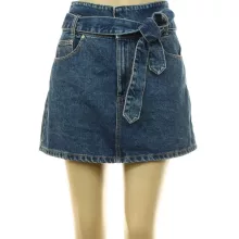 Pull & Bear koptatott farmer szoknya