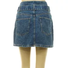 Pull & Bear koptatott farmer szoknya