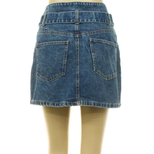 Pull & Bear koptatott farmer szoknya