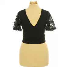 New Look csipkeujjú  top