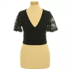New Look csipkeujjú  top