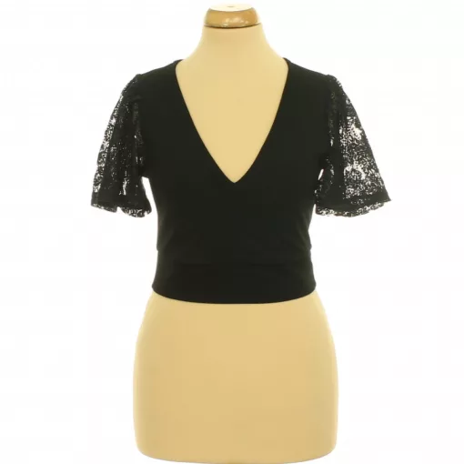 New Look csipkeujjú  top