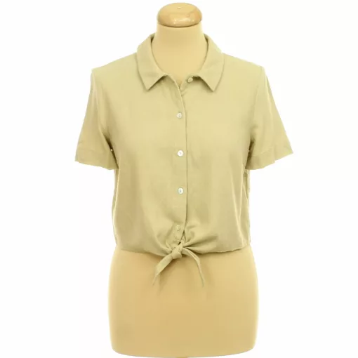 Vero Moda barna lenkeverék ing
