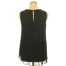 Hallhuber gyöngyös fekete blúz