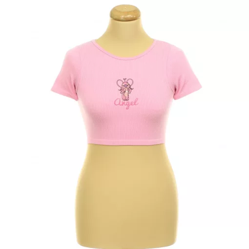 Primark Stitch rózsaszín top
