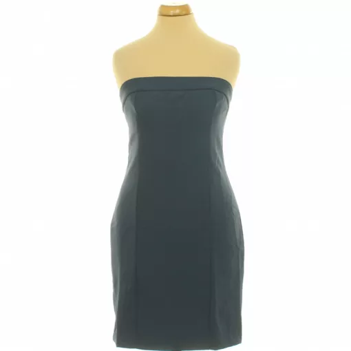 Calliope sötétkék pánt nélküli ruha