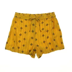 Papaya mintás short