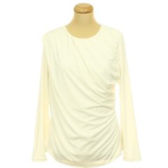 Marks&Spencer ráncolt krémszínű felső
