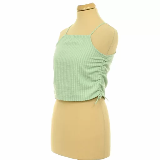 H&M csíkos-ráncolt felső