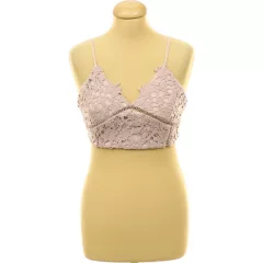 Missguided horgolt csipke top