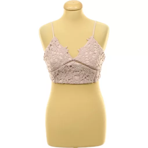 Missguided horgolt csipke top