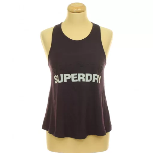 Superdry padlizsánlila sport trikó