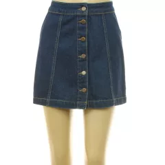 New Look gombos kék farmer szoknya