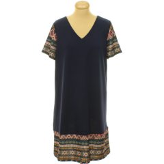 Emery Rose mintás sötétkék ruha