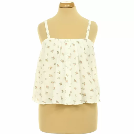 Primark virágmintás pamutgéz felső