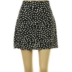 Mintás fekete szoknya