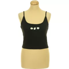 Primark fekete bordázott top