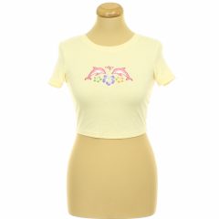 Shein hímzett póló