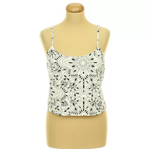 Papaya mintás top