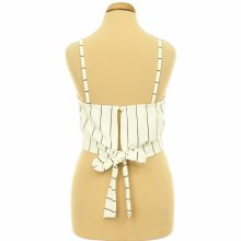 Boohoo csíkos fehér top