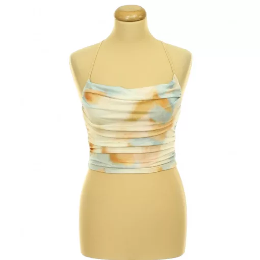 Shein mintás necc top