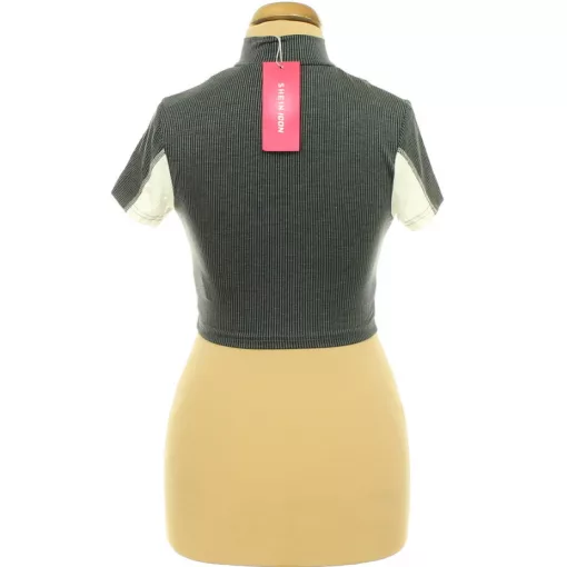 Shein bordázott sport felső