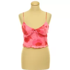 Shein mintás necc top