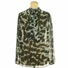 Mint Velvet mintás muszlin blúz