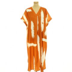 Emery Rose mintás barna ruha