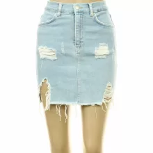 Pull & Bear szaggatott farmer szoknya