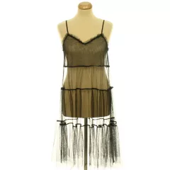 New Look fekete tüll ruha