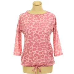 Janina mintás rózsaszín felső