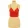 Shein ráncolt piros top