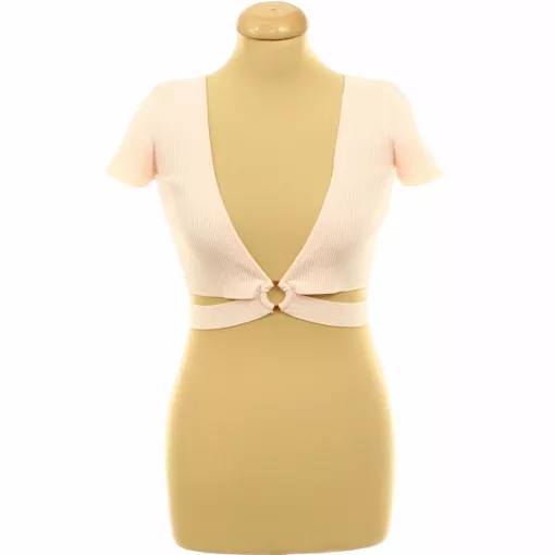 Bershka rózsaszín top